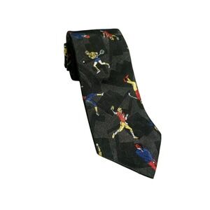 FLUID Sports Novelty Necktie Patterned Neck Tie Golf Football Tennis Thin Skinny